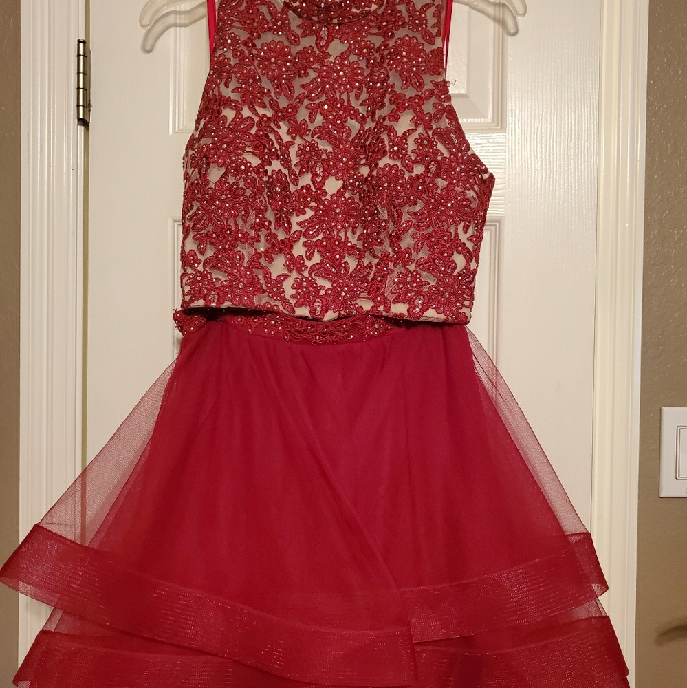 Size 9,  2 piece party dress.